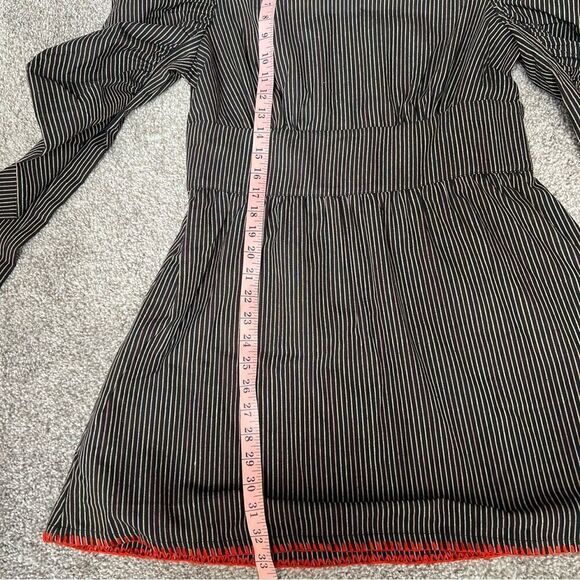 NWT Revolve x Tularosa Carla Dress in black multi stripe - Picture 14 of 16